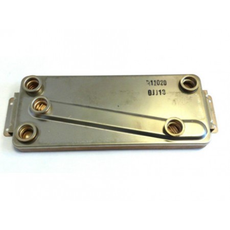 Вторичный теплообменник ГВС для котла RINNAI 166 SMF/DMF 440016872 Вторичный теплообменник ГВС для котла RINNAI 166 SMF/DMF 440016872